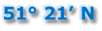 51° 21’ N